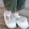 WhiteBowSlippers.png White Bow Slippers