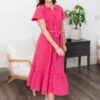 Zya Pink Button Down Dress