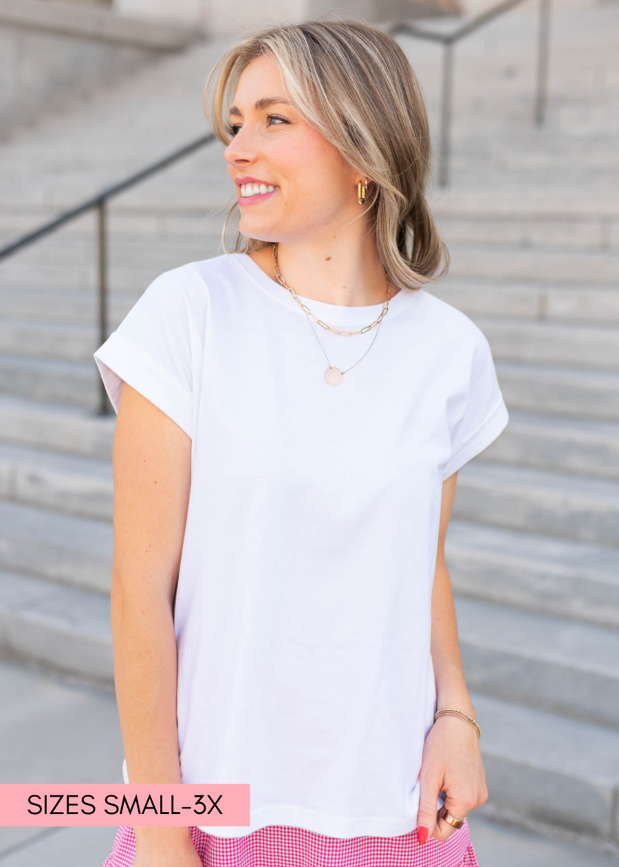 astrateeshirt.png Astra White Tee
