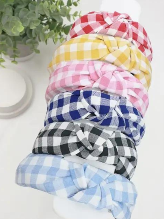Annie Plaid Headband